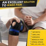 CAMBIVO Adjustable Knee Brace with Stabilizers