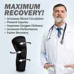 PowerLix Knee Brace for Men & Women, Black