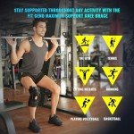 Hinged Knee Brace with Support for Meniscus Tears