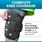 Vive Knee Ice Pack Wrap - Hot/Cold Support