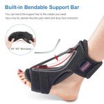 2-Pack Adjustable Plantar Fasciitis Night Splints