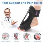 2-Pack Adjustable Plantar Fasciitis Night Splints