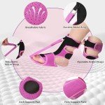 Plantar Fasciitis Night Splint with Massage Ball