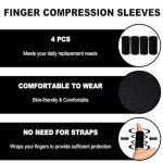 10-Piece Finger Splints & Sleeves Support Kit