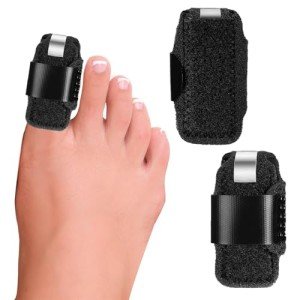 Adjustable Toe Splints for Injury Recovery - 2 Pack