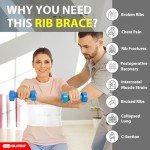 BLITZU 2 Panel Rib Brace for Chest Support