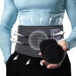 Umbilical Hernia Belt with Compression Pads