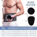 Umbilical Hernia Belt with Compression Pads