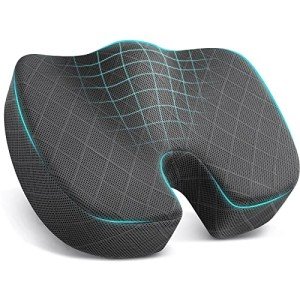 TushGuard Memory Foam Seat Cushion for Pain Relief