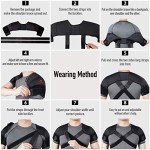Kuangmi Neoprene Double Shoulder Support Brace, XL