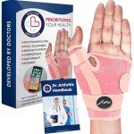 Thumb Brace for Arthritis Relief - One Size Pink