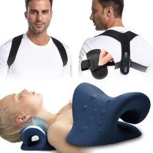 Adjustable Neck Stretcher and Posture Corrector