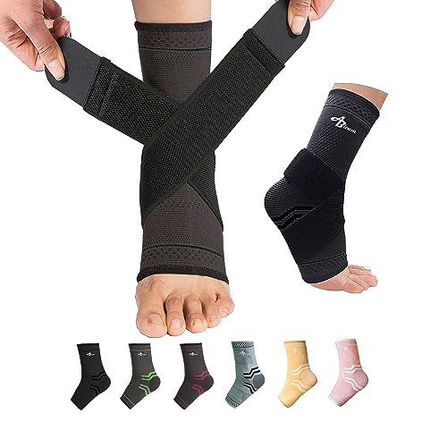 Foot Sleeve with Compression Wrap for Support