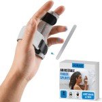 Adjustable Finger Brace for Arthritis and Injuries