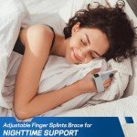 Adjustable Finger Brace for Arthritis and Injuries