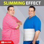 BLITZU 12" Abdominal Binder for Recovery and Support