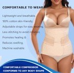 Moolida Post-Surgery Abdominal Support Belly Band