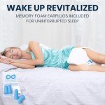 Knee Pillow for Side Sleepers - Memory Foam Support