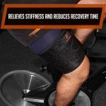 Breathable Thigh Brace for Muscle Support and Recovery