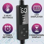 Elbow Heating Pad for Pain Relief and Support