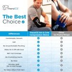 TheraICE Elbow Compression Sleeve with Ice Pack