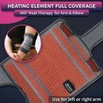 Elbow Heating Pad for Pain Relief and Support