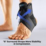 FREETOO Ankle Brace with Metal Support for Recovery