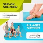 Elastic Ankle Support Brace for Sports & Recovery