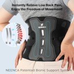 Adjustable Back Brace for Pain Relief & Support
