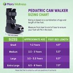 MARS WELLNESS Pediatric Cam Walker Ankle Boot