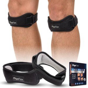 Adjustable 2-Pack Patella Knee Brace Support