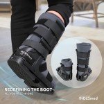 INDESMED Adjustable 2-in-1 Walker Boot 2024