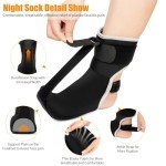 Plantar Fasciitis Night Splint Sock with Arch Support