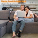 Plantar Fasciitis Night Splint Sock with Arch Support