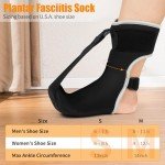 Plantar Fasciitis Night Splint Sock with Arch Support