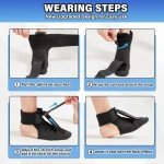 Plantar Fasciitis Night Sock with Arch Support