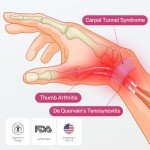Fitomo Left Hand Thumb Brace for Pain Relief