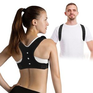 Adjustable Posture Corrector for Back and Neck