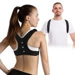 Adjustable Posture Corrector for Back and Neck