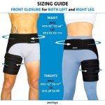 Copper Compression Hip Brace for Pain Relief