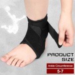Kids' Adjustable Neoprene Ankle Braces (2 Pack)