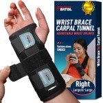 Adjustable Wrist Brace for Sprains and Support