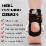 Kids' Adjustable Neoprene Ankle Braces (2 Pack)