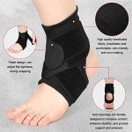 Kids' Adjustable Neoprene Ankle Braces (2 Pack)