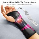 FREETOO Right-Hand Carpal Tunnel Wrist Brace