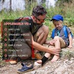 Kids' Adjustable Neoprene Ankle Braces (2 Pack)