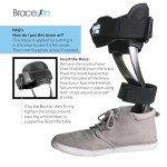 AFO S-Type Drop Foot Stabilizer Brace for Women