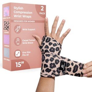 2-Pack Carpal Tunnel Wrist Braces for Pain Relief
