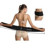 Sacroiliac Hip Belt for Pain Relief - Black