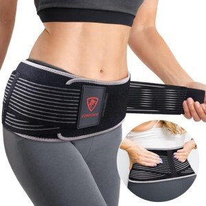 Adjustable Sacroiliac Hip Belt with Ice Pack